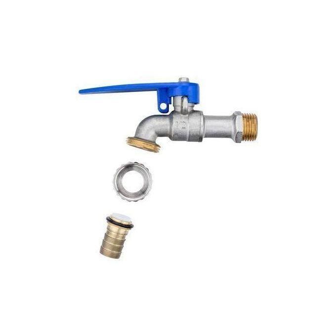 Washing Machine Water Inlet Tap 3/4'' inch Garden Tap Washing Machine Inlet Hose Pipe Tap