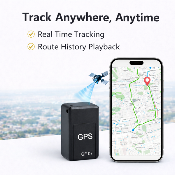Gf-07 Magnetic Mini GPS Tracker,Easy For Carry Gf-07 Magnetic GPS Portable Mini Tracking Device