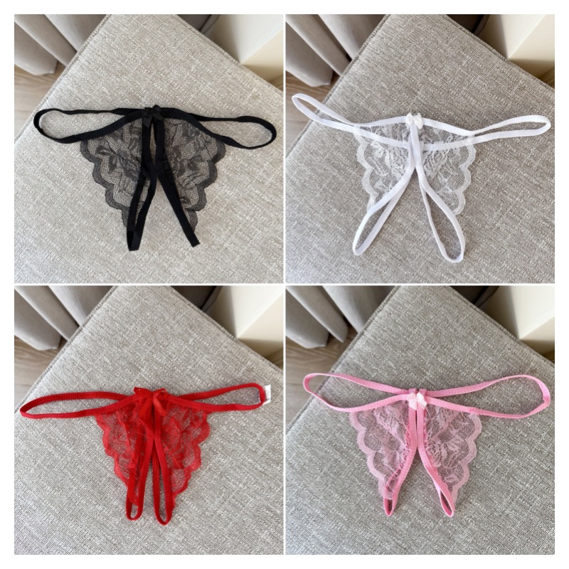 Hot Sale New Arrival Women's Exquisite Lace Butterfly Pattern Seamless Thong Close Fitting Ladies Panties Daily Intimates Underwear