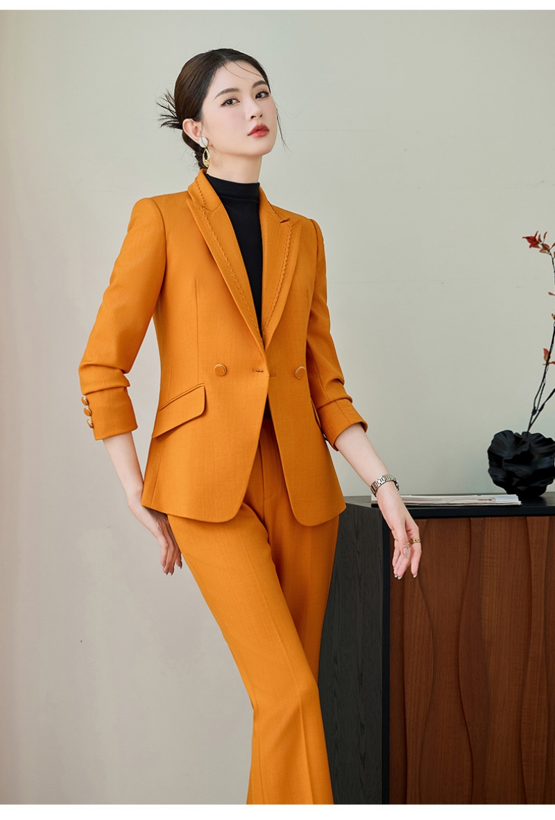 2026 New Arrival High-End Elegant Women's 2-Piece Suit Set Fashion Stylish Formal Business Blazer Jacket Versatile Commuter Office Workwear Professional Career Outfit for Ladies