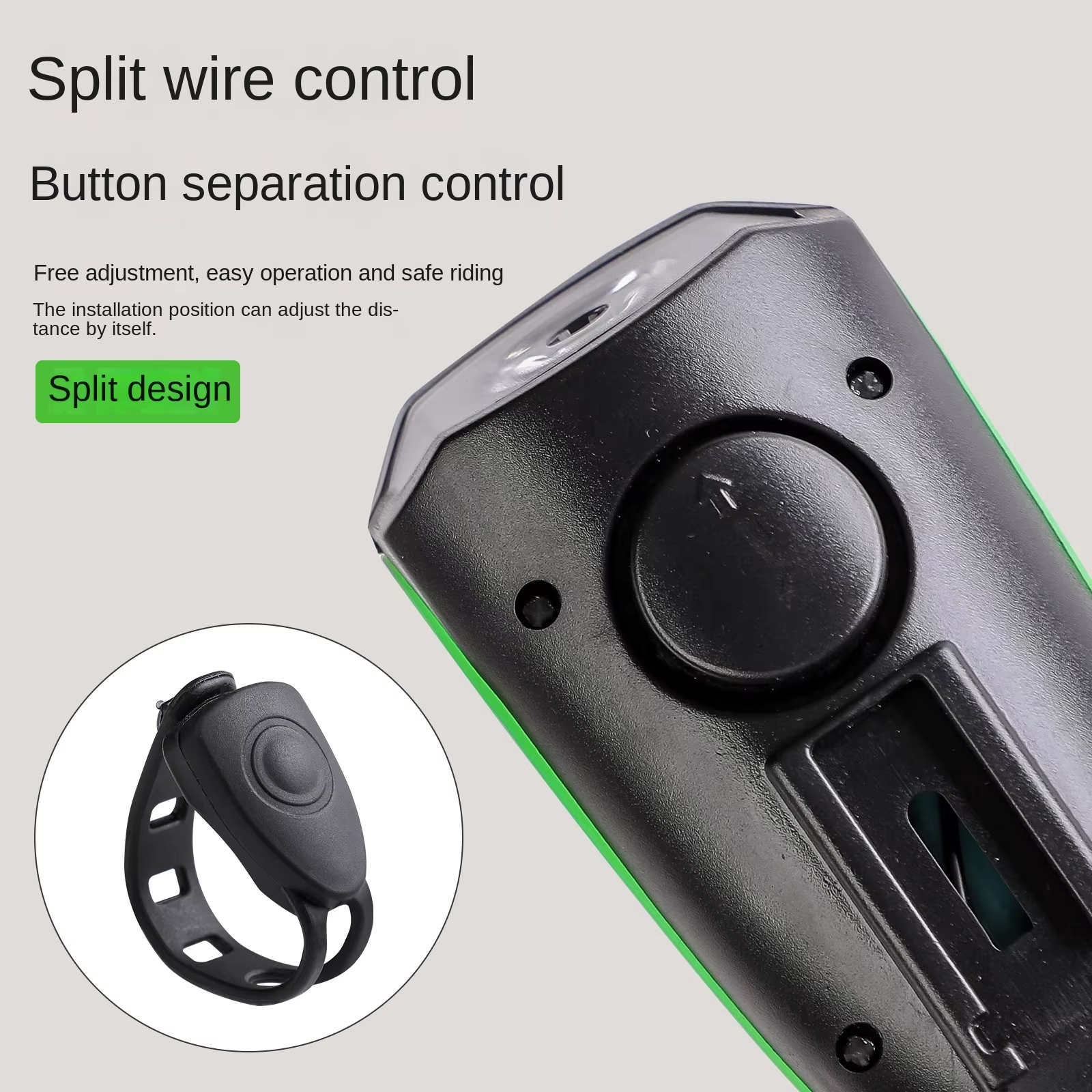 Horn With Light For Bicycle Electric Bicycle Horn And Light Rechargable MTB Bicycle Light Lanterna Cycling Flashlight