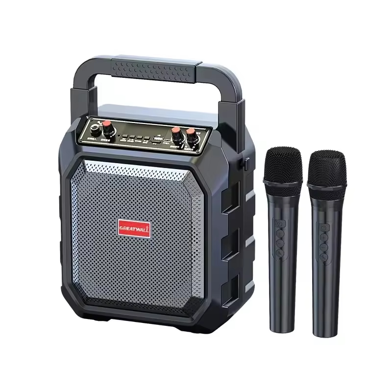 Portable Bluetooth Karaoke Speaker with Microphone Wireless Rechargeable Karaoke Machine for Outdoor Party Holiday Gathering