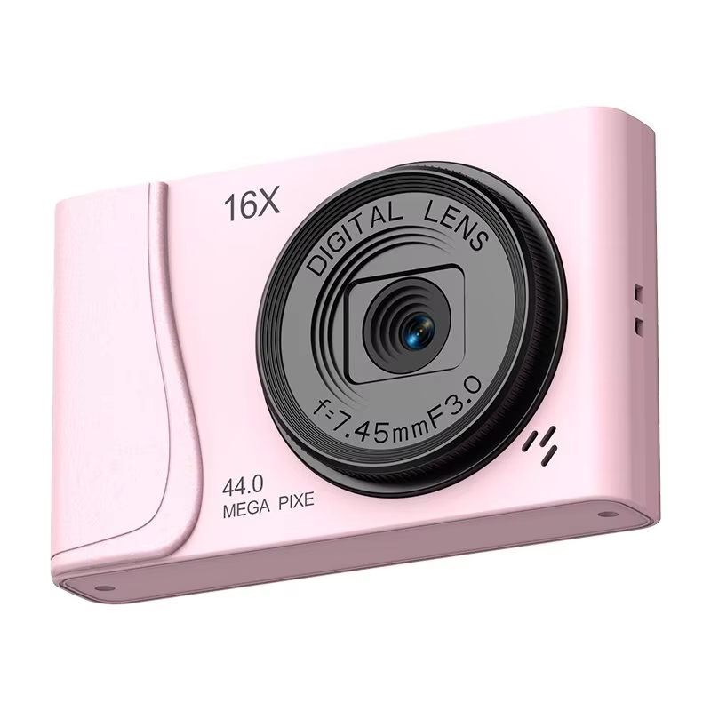 Digital Camera 4K 24 Million Pixels Children Camcorder 16x Zoom Compact Cameras Auto Focus for Kids Adult Beginners Photograph