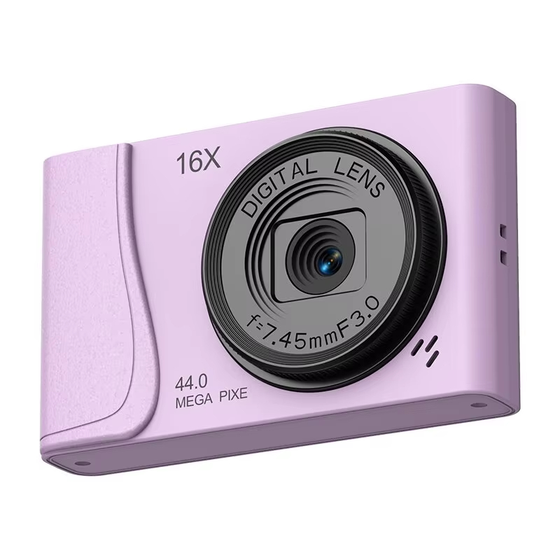 Digital Camera 4K 24 Million Pixels Children Camcorder 16x Zoom Compact Cameras Auto Focus for Kids Adult Beginners Photograph