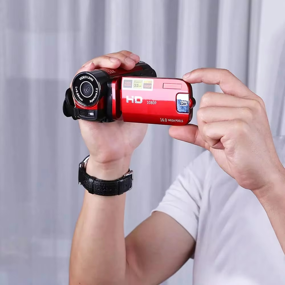 1080P 16MP Digital Camera 2.7 Inch Rotatable Screen Camcorder with USB Cable 16X Zoom HD Video Recorder With Fill Light New