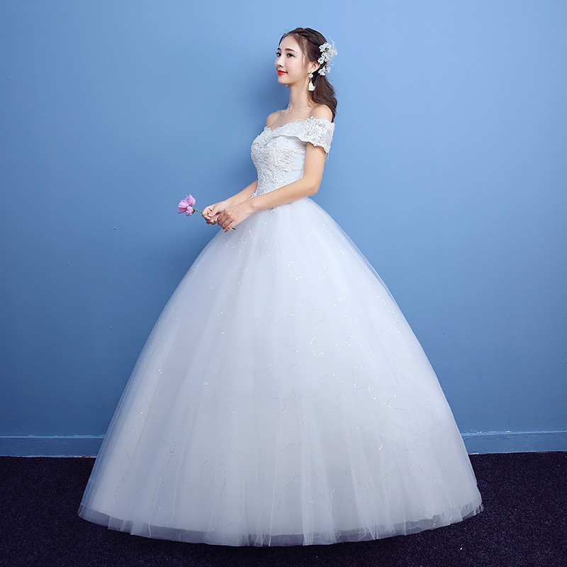 2026 New Luxury French Style Satin Wedding Dress Floor-length Minimalist Figure-Flattering High Quality Bridal Gown