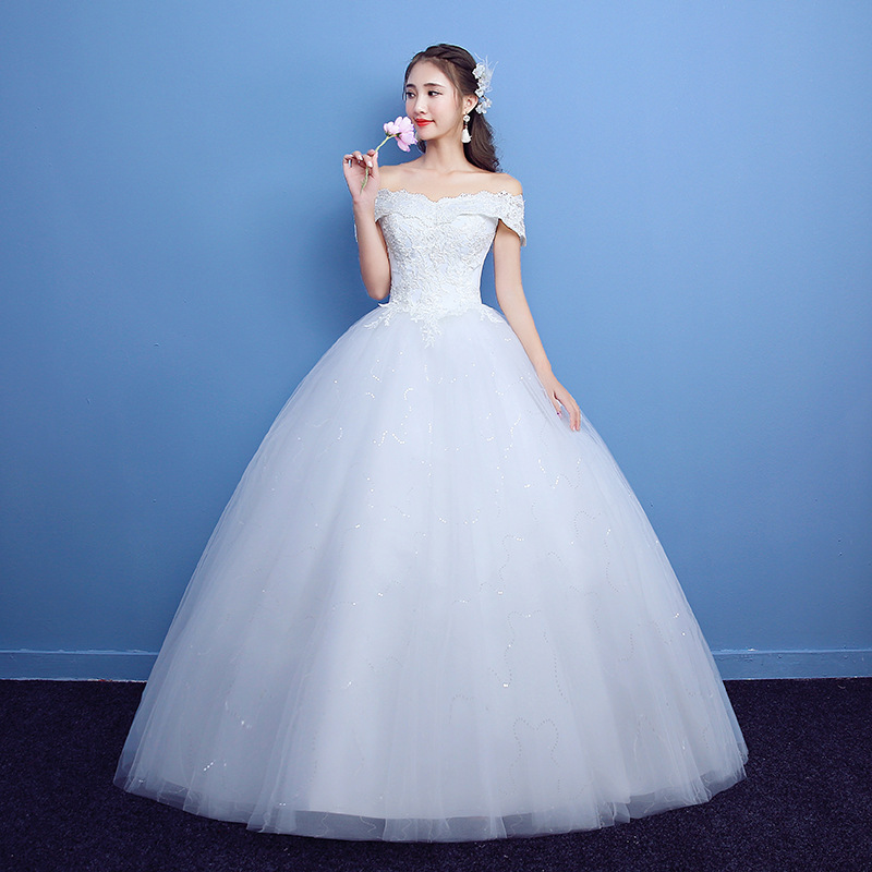 2026 New Luxury French Style Satin Wedding Dress Floor-length Minimalist Figure-Flattering High Quality Bridal Gown