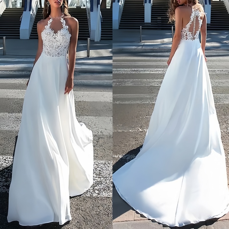New Arrival Popular Western Wedding Dress Dreamy Forest Style Sexy Mermaid Gown Bridal Outfit for Welcoming Guests & Going-out