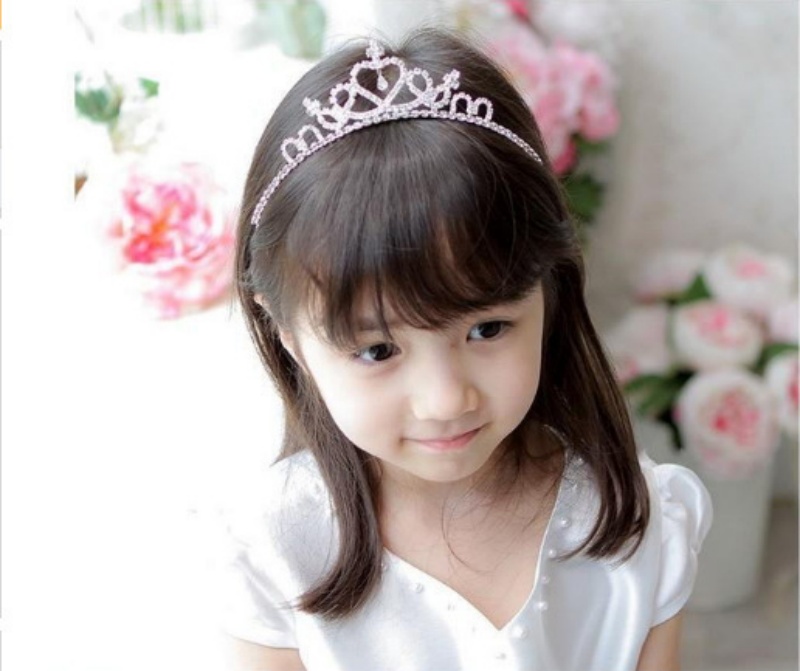 Hot Selling Summer Girls' Lace Princess Dress Puffy Flower Girl Wedding & Performance Gown with Kids Crown Accessory Elegant Versatile Outfit for Big Kids 3-12 Years