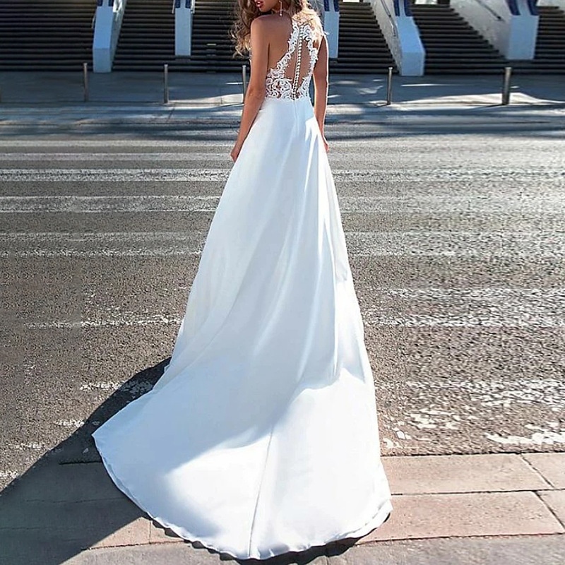 New Arrival Popular Western Wedding Dress Dreamy Forest Style Sexy Mermaid Gown Bridal Outfit for Welcoming Guests & Going-out