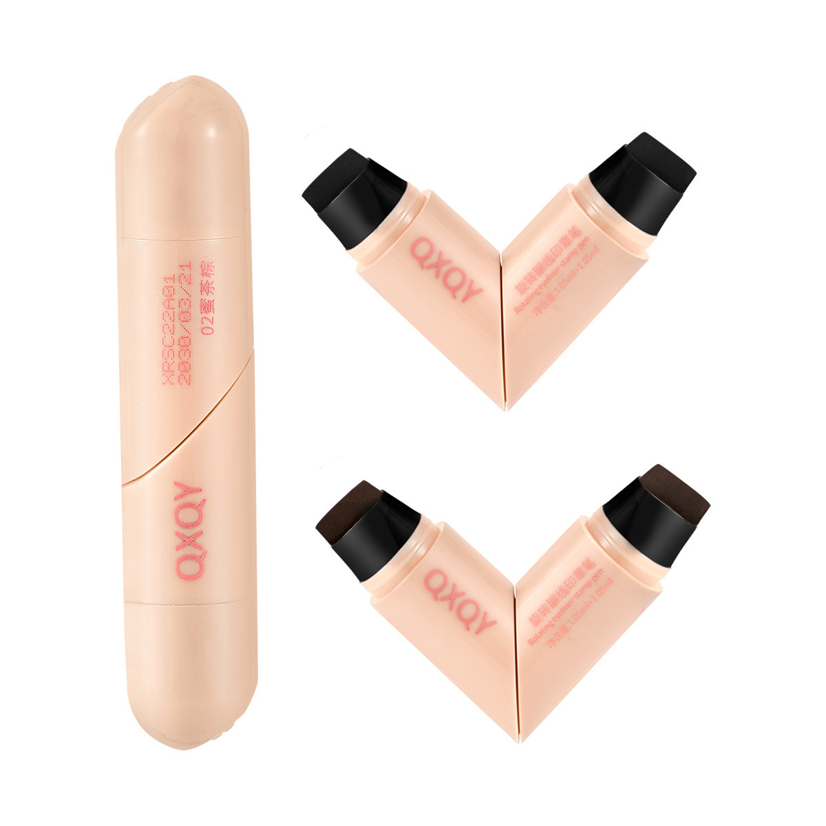 Eyeliner Stamp Pen: Natural, Long-lasting, Quick-drying, Waterproof, One-Step Stamp, Suitable for Beginners and Cross-border Use, Double-ended Stamp view 6