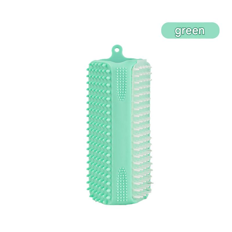 Pet bathing brush, dog cleaning supplies, bath brush, cat bathing massage brush, hair removal pet supplies
