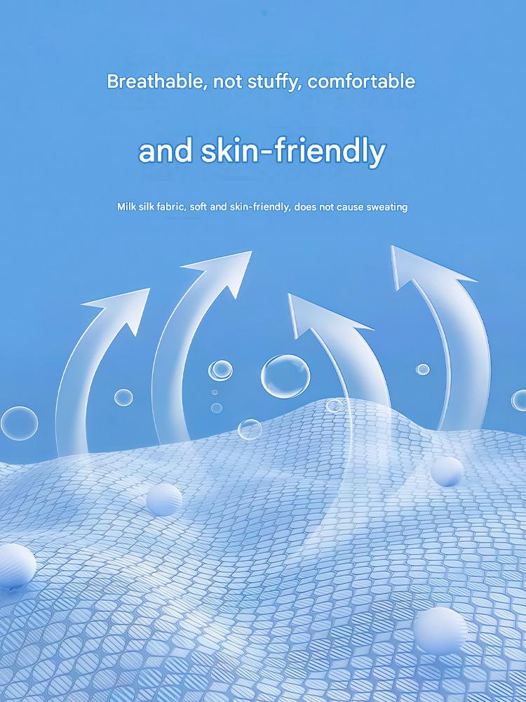 Summer outdoor UV protection arm sleeves, made of milk silk, quick-drying ice silk, with heat-pressed cross design, perfect for fishing and sun protection.