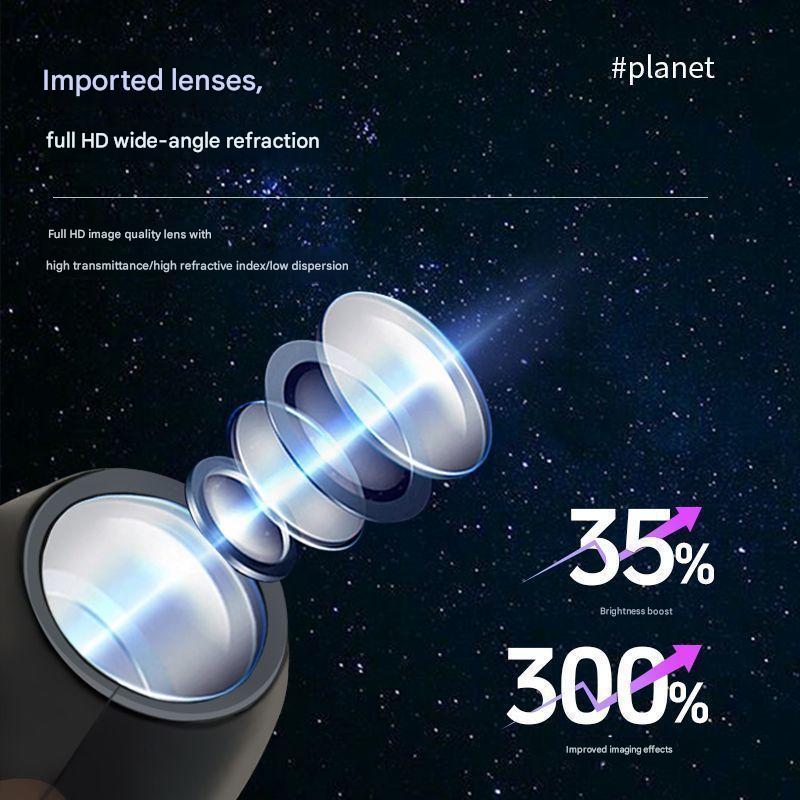 USB butterfly projector lamp, a popular gift for couples, a trendy bedroom ambient light, a creative bedside night light.
