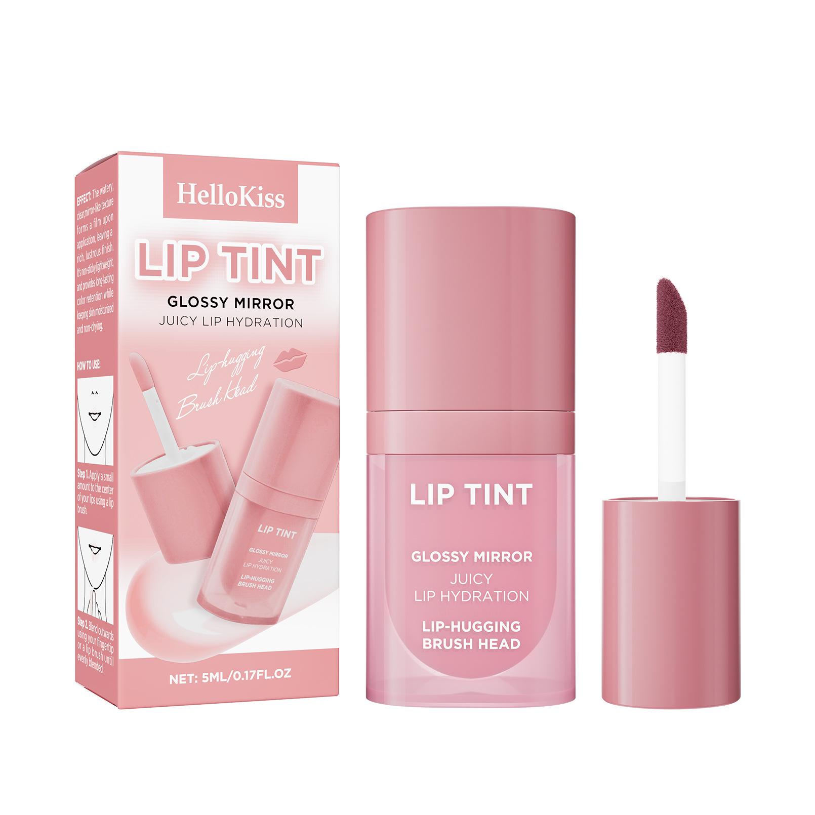 High-Shine Glossy Lip Tint – Brightening, Moisturizing, and Pigmented view 6