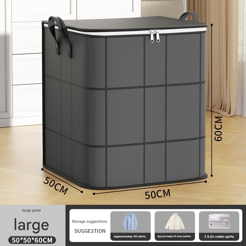 Large-Capacity Top-Opening Storage Bag — Household Quilt, Clothing, Moving, and Dormitory Organizer