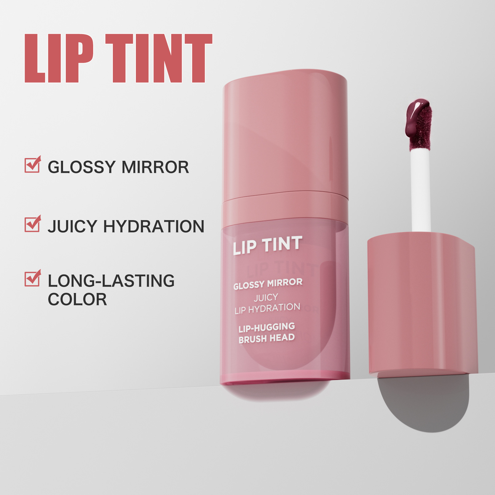 High-Shine Glossy Lip Tint – Brightening, Moisturizing, and Pigmented view 4
