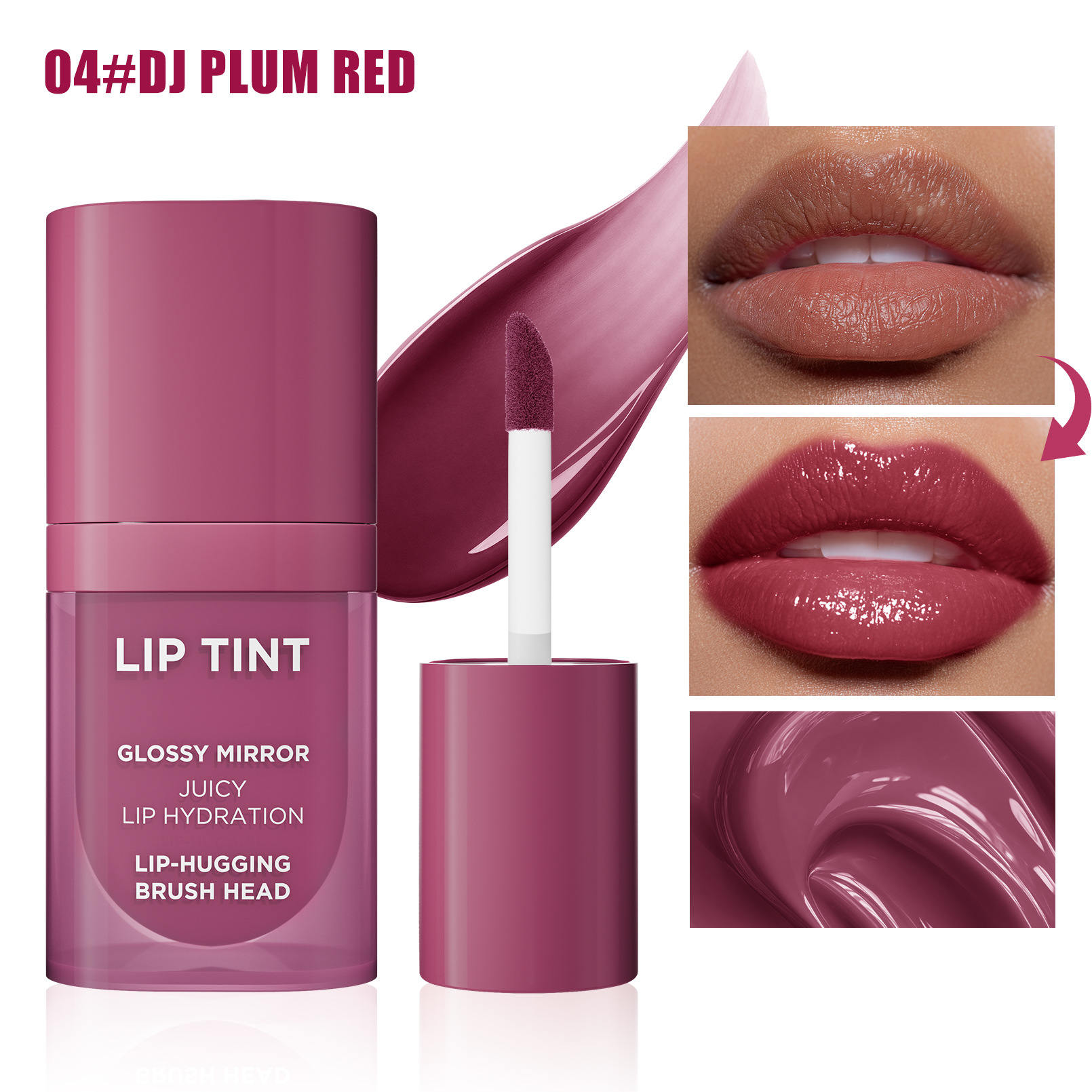 High-Shine Glossy Lip Tint – Brightening, Moisturizing, and Pigmented view 9
