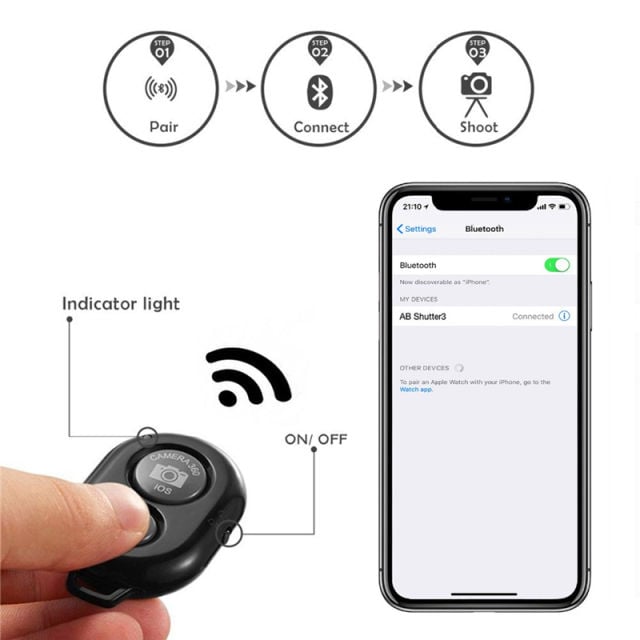 35-106cm Cell Phone Tripod for iPhone 6 7 X Andriod Phone Stand Holder Clip Set for DSLR Camera with Remote tripode para movil Black NO