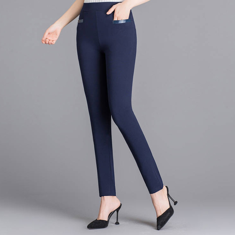 Shein casual pants for women, summer outdoor wear, foreign trade pants for women, high waisted cropped shorts, cross-border pencil pants factory Style_1 M [80-95 pounds]