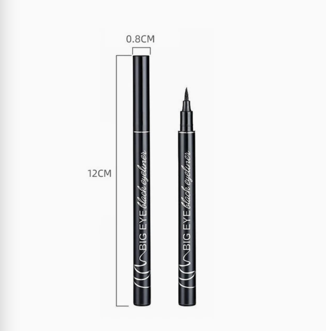 FBMWomen Waterproof Black Eyeliner Pen Delicate Makeup Eye Liner Pencil Cosmetics Beauty Tools Black One Size view 5