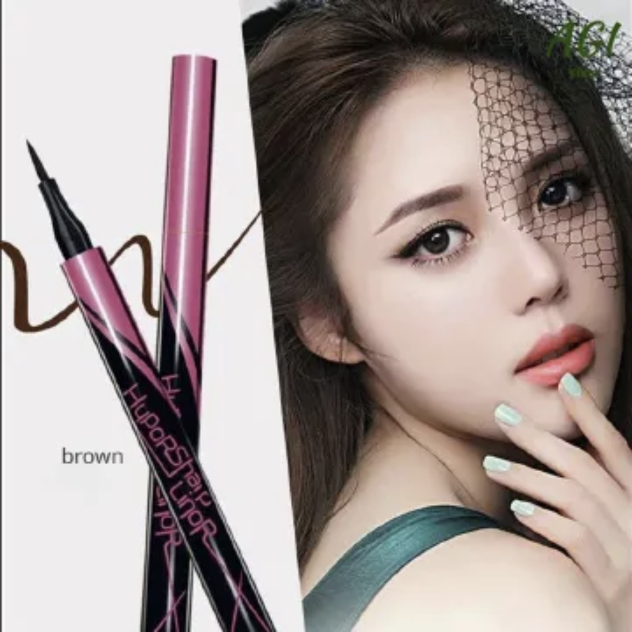 Eyeliner Pen Waterproof Long Lasting Eye Liner Pencil Quick Drying Not Bloom Natural Eyeliner Liquid Pen Cosmetic Tools Professional Makeup Black One size view 5