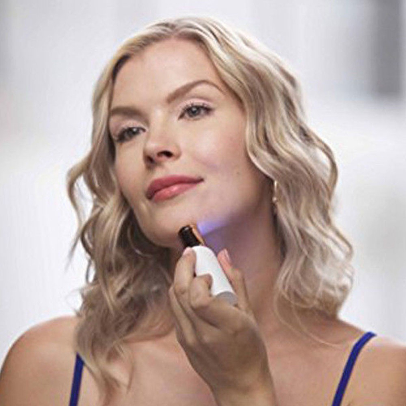 Portable Electric Women Hair Remover Razor Depilator Painless Lipstick Shaver Fashion Epilator Body Facial Hair Removal White Charging model
