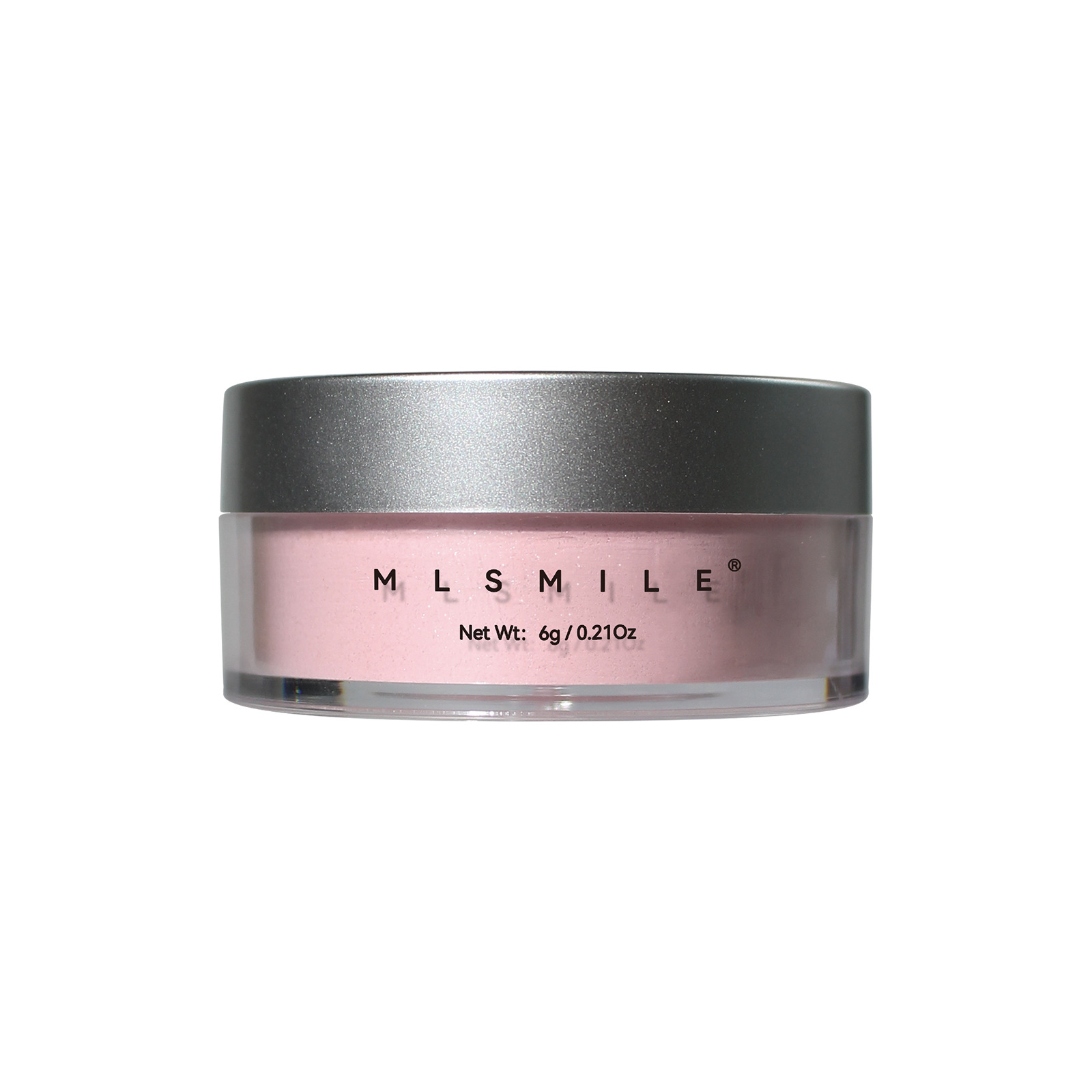European and American popular light fog set makeup diamond powder powder pearl powder durable matte oil control waterproof powder 1# 6g