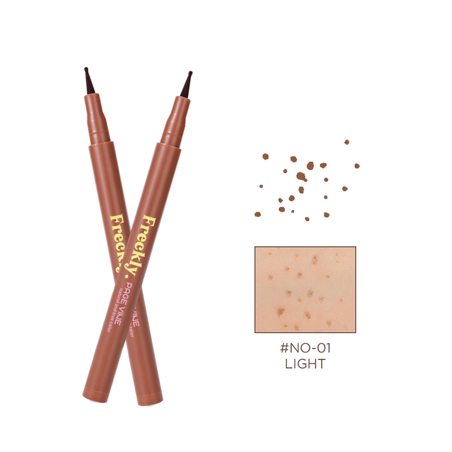 European and American popular makeup natural spot blocking pen simulation not easy to fade makeup spot freckle pen 01# 5ml