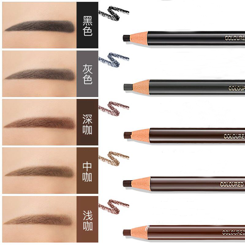 Waterproof Microblading Permanent Makeup Eyebrow Lip Design Eye Brow Positioning Lip Tattoo Pen Pencil Tools Marker Liner Black 1pcs view 3