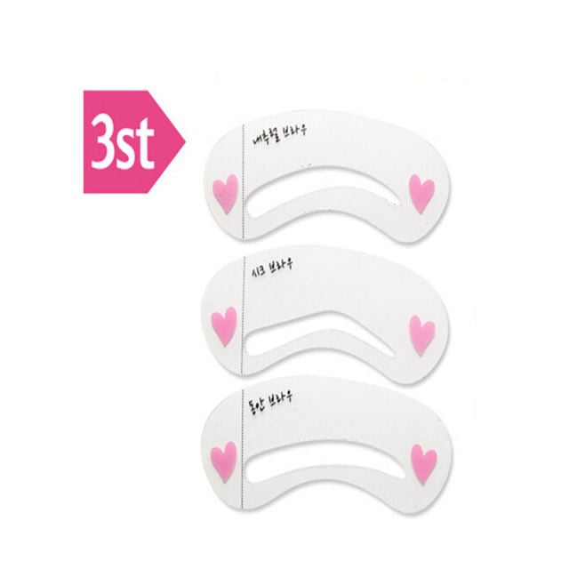 Eyebrow Stencils Eyebrow Class Card Makeup Tools view 3