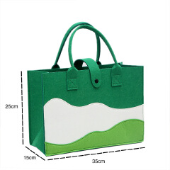 New Arrivals Large Capacity Felt Tote Bags Reusable All In One Multiuse Women Shoulder Bag Gift Shopping Bag Ladies Bag Fashion Bag Women Casual Trendy Shoulder Bag Women Handbags Ladies Shoulder Bags