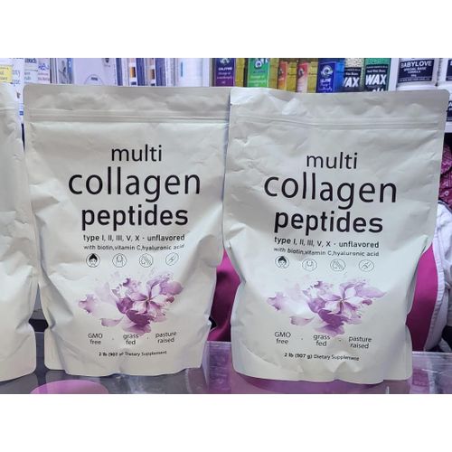 Multi Collagen Peptides Powder – Skin, Hair & Joint Support 454g
