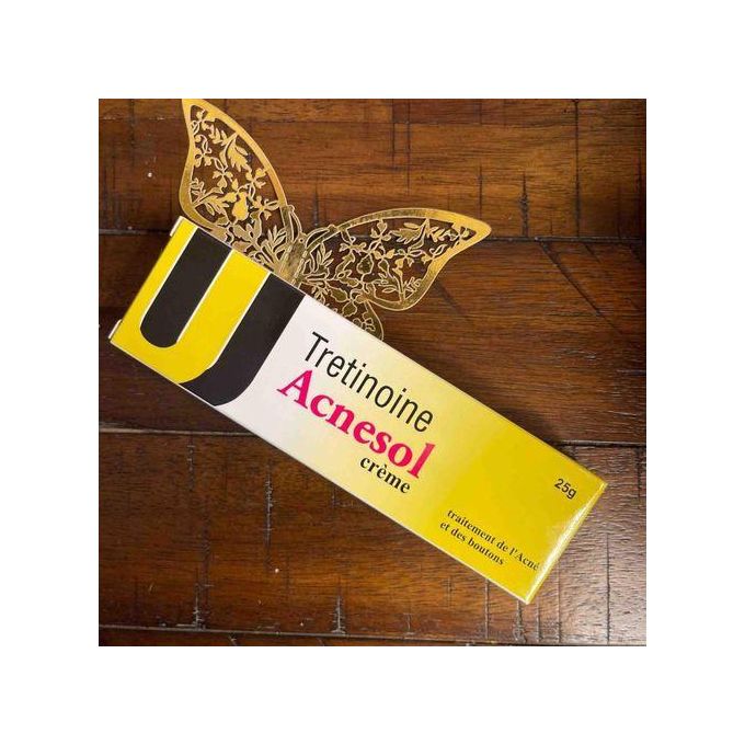 Acnesol tretinoin Cream 25g - Powerful Acne Treatment For Clearer, Smoother SkinSkin damage
Fade Acne Scars,Brighten,Glow,Boost Your Skin Beauty Regimen,Better skin products absorption.