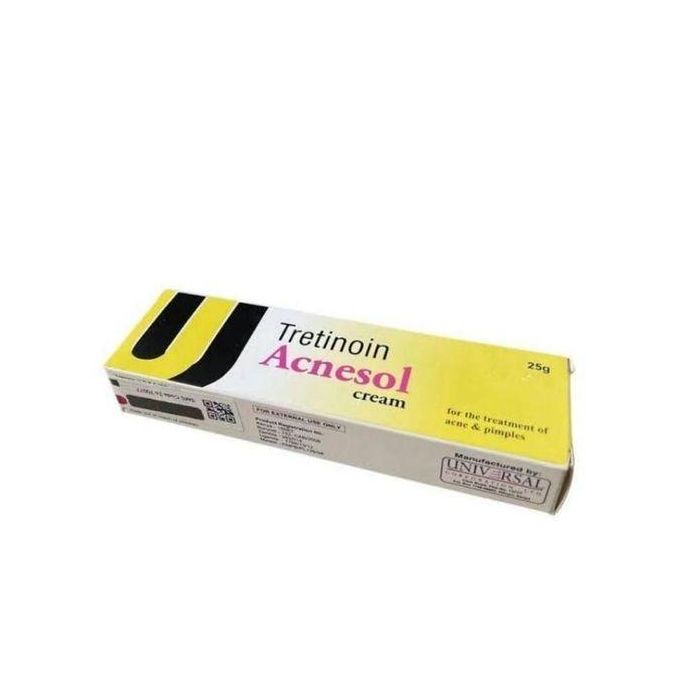 Acnesol tretinoin Cream 25g - Powerful Acne Treatment For Clearer, Smoother SkinSkin damage
Fade Acne Scars,Brighten,Glow,Boost Your Skin Beauty Regimen,Better skin products absorption.