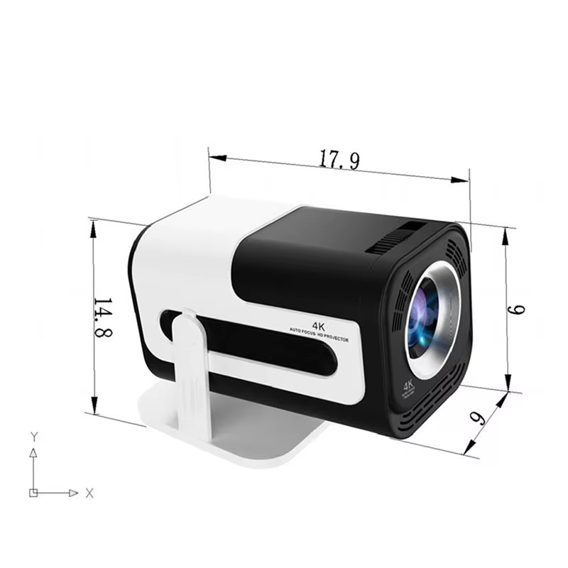 【Savannah Mart】Retail! JY320 Mini Projector 720P Android 13 4K Support, 180 ANSI, WiFi 6, BT 5.0, Cinema 180° Rotable Video Projection EU PLUG - AliExpress 13