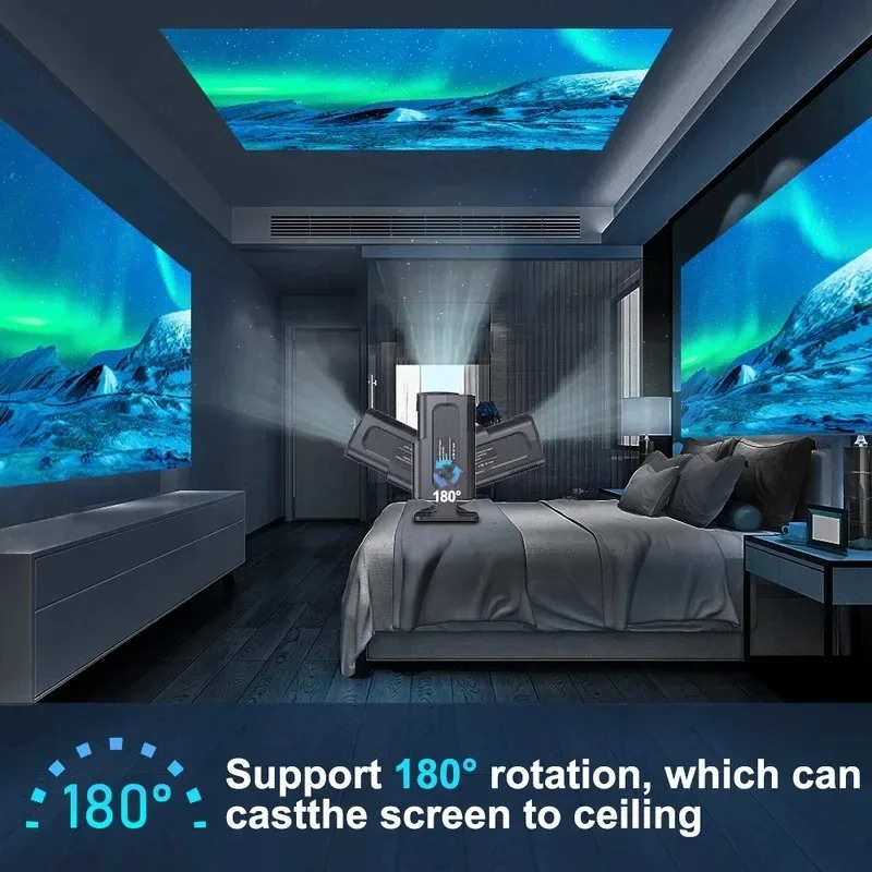 【Savannah Mart】HY320  4K Android 11 Projector Native 1080P 390ANSI  Dual Wifi6 BT5.0 1920_1080P Cinema portable Projetor upgrated HY300 - AliExpress 44
