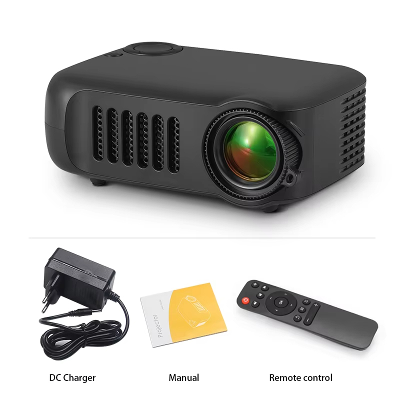 【Savannah Mart】A2000 MINI Projector Portable 3D LED Video Projectors Home Cinema Theater Game Laser Beamer Smart TV BOX 1080P 4K Via HD Port A2000