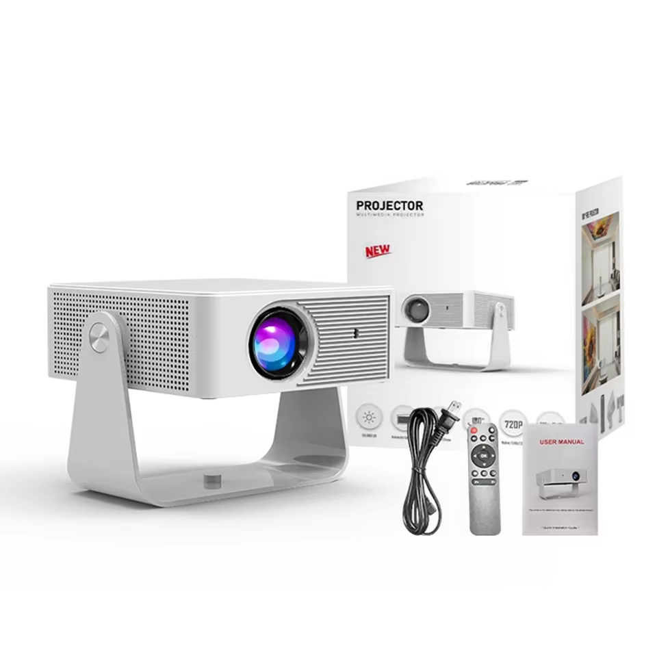 【Savannah Mart】New X3 Native 720P Projector With 4K Decoding & 2.4G 5G WiFi6 BT Home HD YOUTUBE NETFLIX Android portable intelligent projector