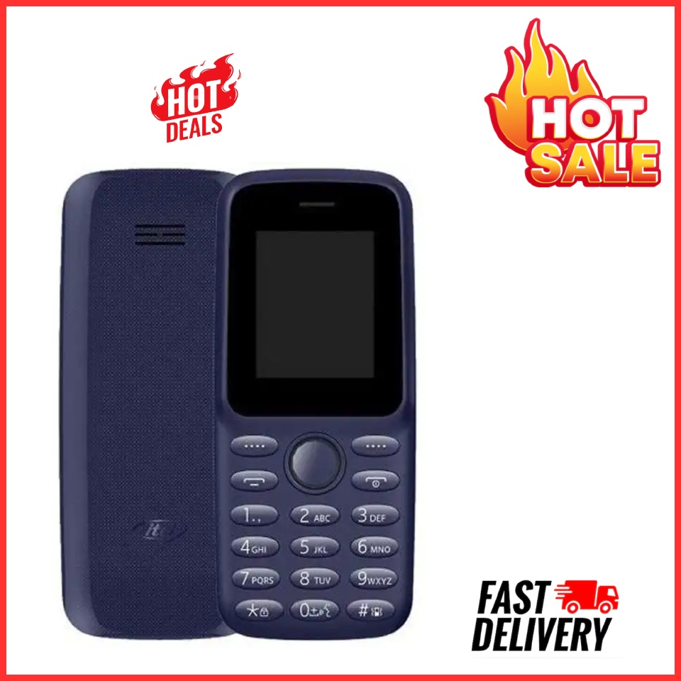 KILIMALL ANIVERSARY
,LIMITED OFFER!!!!NEW ITEL 2163 1.8" DISPLAY WIRELESS FM DUAL SIM OPERA MINI BRIGHT TORCH KABAMBE KATULULU BUTTON FEATURE PHONE KING TALKER 2000 CONTACTS MEMORY ONE