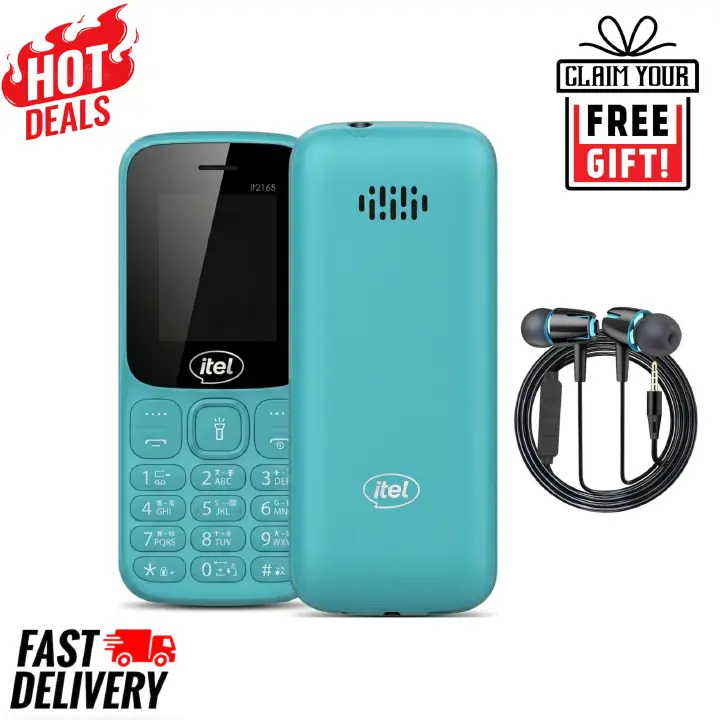 LIMITED DISCOUNT !!!!!BRAND NEW ITEL 2165 DUAL SIM CARD SLOT TORCH,FM RADIO,2.8" SCREEN DISPLAY,BATTERY 1000MAH ,KABAMBE/MULIKA,Light Blue, Deep Blue .