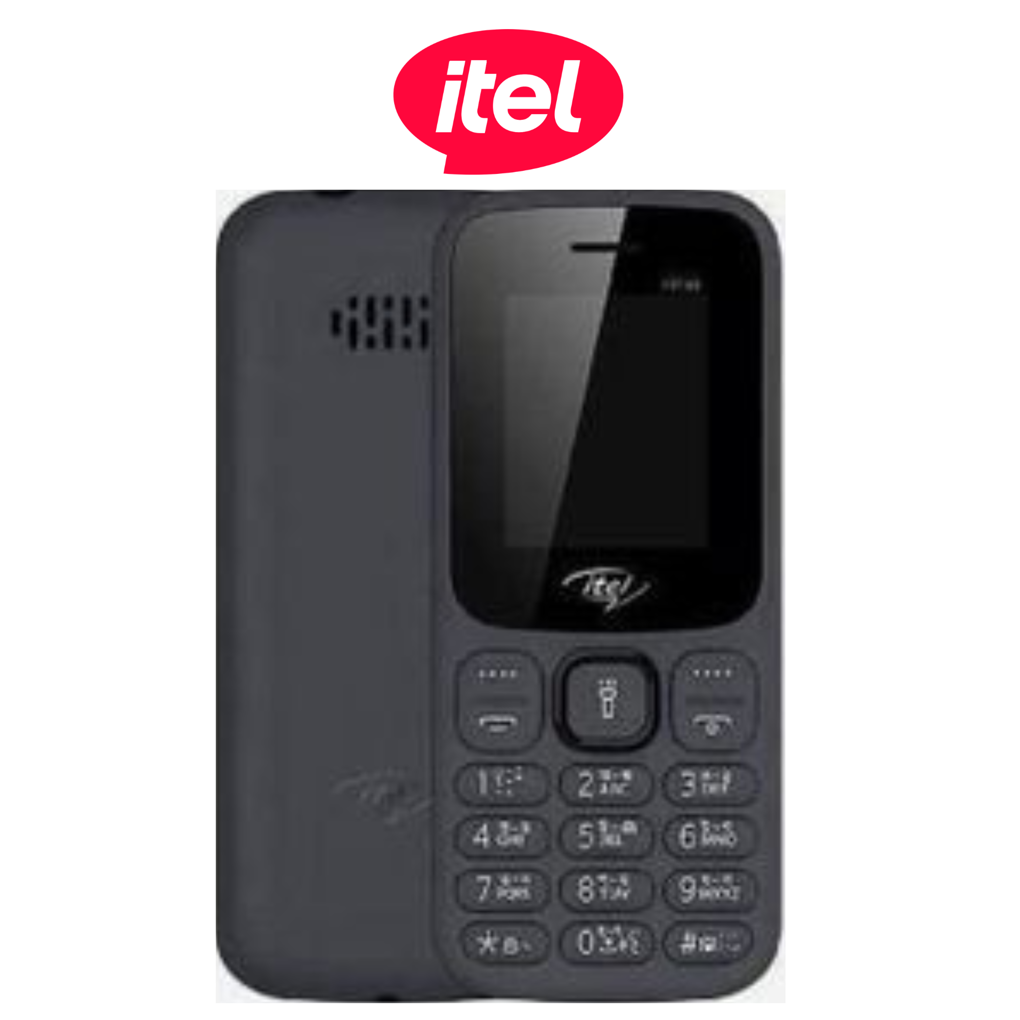 LIMITED DISCOUNT !!!BRAND NEW ITEL 2163 ,1.8" TFT Screen | 4MB RAM+4MB Storage Expandable Upto 32GB | 1000mAh Battery,Dual SIM Card,Torch,1.3MP Camera | 2G | 2000 Contacts & 500 Messages, FM, BLACK