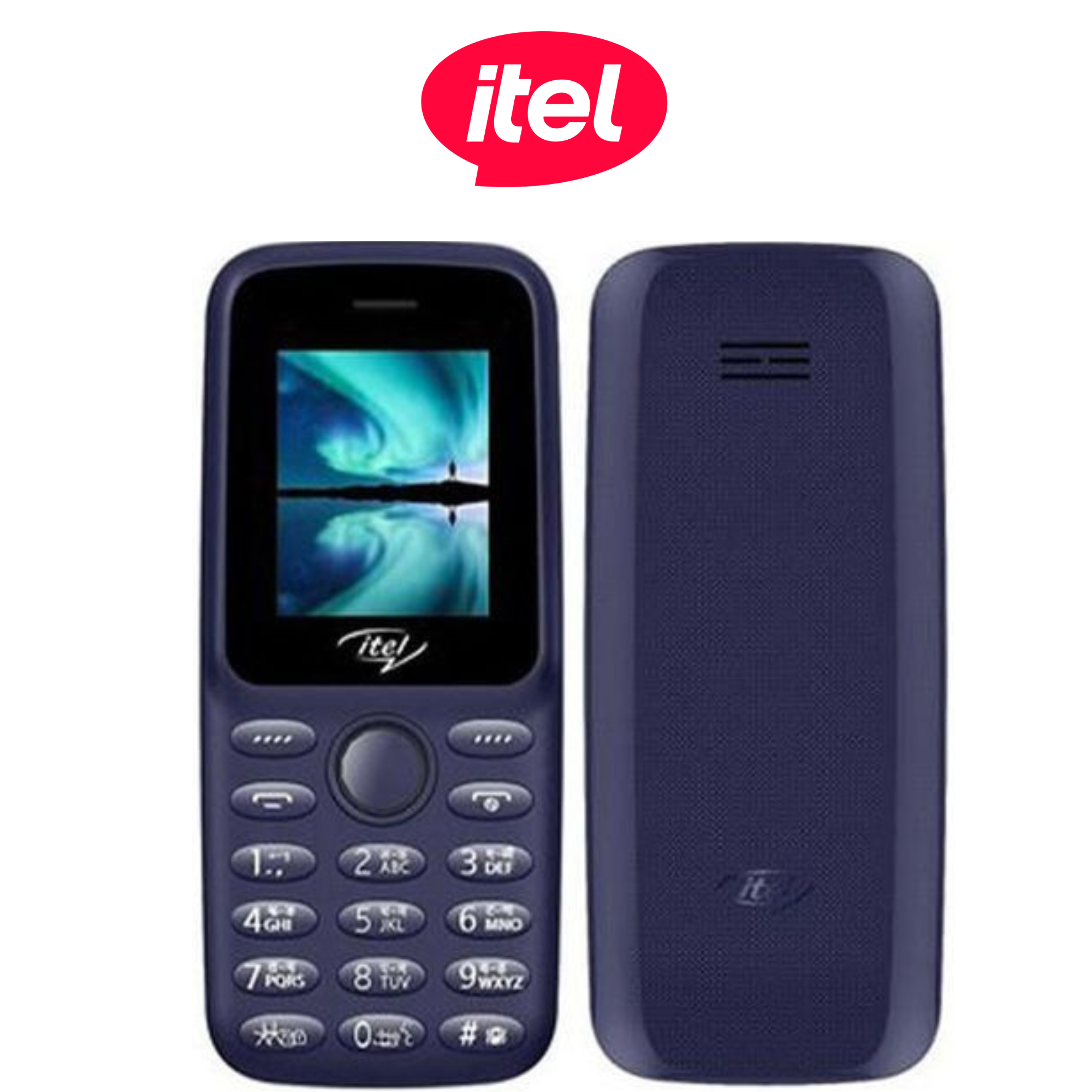 LIMITED DISCOUNT !!!BRAND NEW ITEL 2163 ,1.8" TFT Screen | 4MB RAM+4MB Storage Expandable Upto 32GB | 1000mAh Battery,Dual SIM Card,Torch,1.3MP Camera | 2G | 2000 Contacts & 500 Messages, FM, BLUE