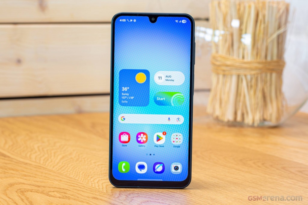 New Arrival Samsung Galaxy A17 128GB+6GB 6.7" Super AMOLED Display 50MP Triple Camera Android 15 Mediatek Helio G99 5000mAh 25W Type-C Charge AI Smart Phones phone