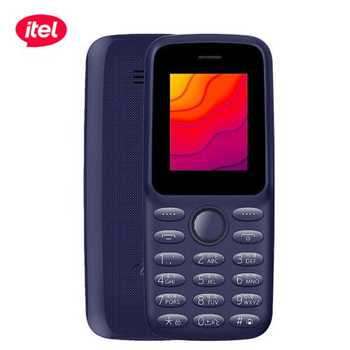 LIMITED DISCOUNT !!!BRAND NEW ITEL 2163 ,1.8" TFT Screen | 4MB RAM+4MB Storage Expandable Upto 32GB | 1000mAh Battery,Dual SIM Card,Torch,1.3MP Camera | 2G | 2000 Contacts & 500 Messages, FM, BLUE