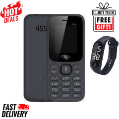 LIMITED DISCOUNT !!!BRAND NEW ITEL 2163 ,1.8" TFT Screen | 4MB RAM+4MB Storage Expandable Upto 32GB | 1000mAh Battery,Dual SIM Card,Torch,1.3MP Camera | 2G | 2000 Contacts & 500 Messages, FM, BLACK