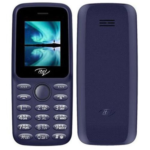 LIMITED DISCOUNT !!!BRAND NEW ITEL 2163 ,1.8" TFT Screen | 4MB RAM+4MB Storage Expandable Upto 32GB | 1000mAh Battery,Dual SIM Card,Torch,1.3MP Camera | 2G | 2000 Contacts & 500 Messages, FM, BLUE