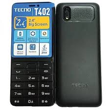 LIMITED DISCOUNT !!!!!BRAND NEW Tecno T402 FEATURE PHONE ,Display: 2.4″ TFT Screen ,Memory: 4MB RAM + 4MB ROM Wireless FM, Loud Speaker, Triple SIM & FM Radio_BLACK