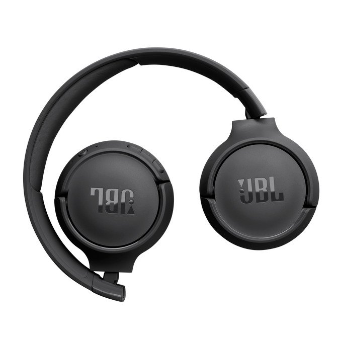 JBL TUNE 520BT ,On Ear Wireless Headphones, Bluetooth 5.3,40H battery life and speed charge (5mins = 2H) ,Multi-point connections & Hands-free calls - Blue,Black