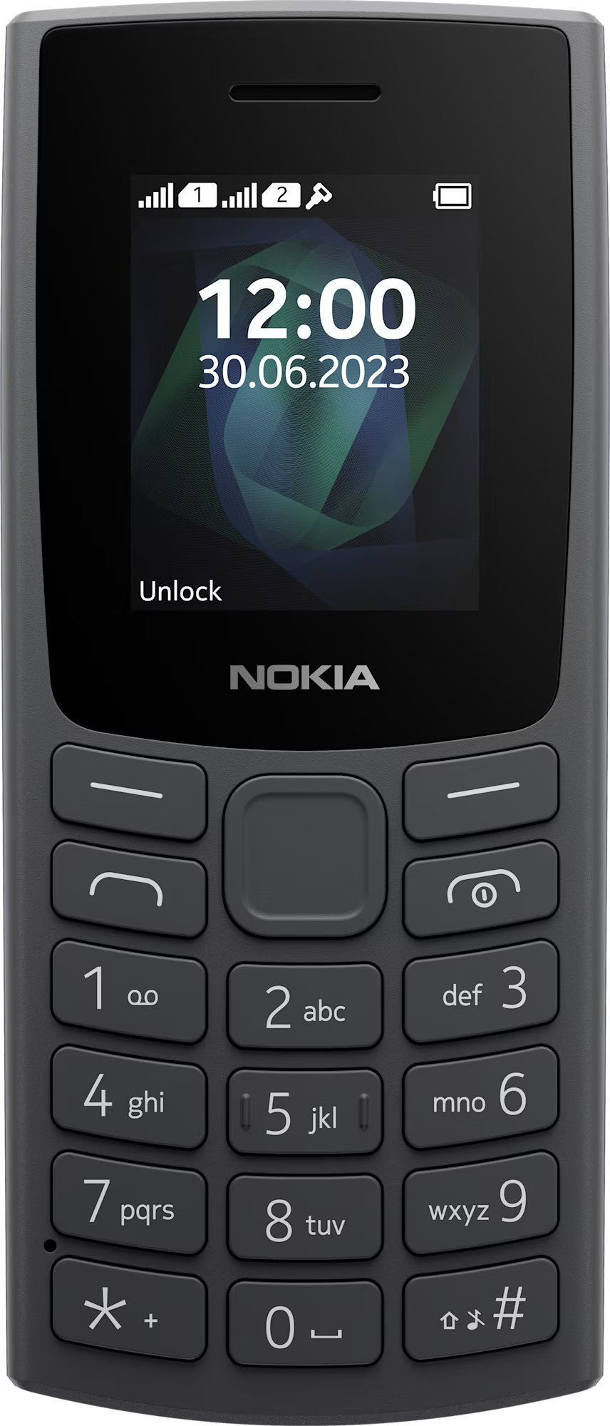 LIMITED DISCOUNT !!!BRAND NEW BRAND NEW NOKIA 105 HMD SIM CARD FEATURE PHONE WITH Bluetooth /Wireless FM/SD Slot kabambe_BLACK